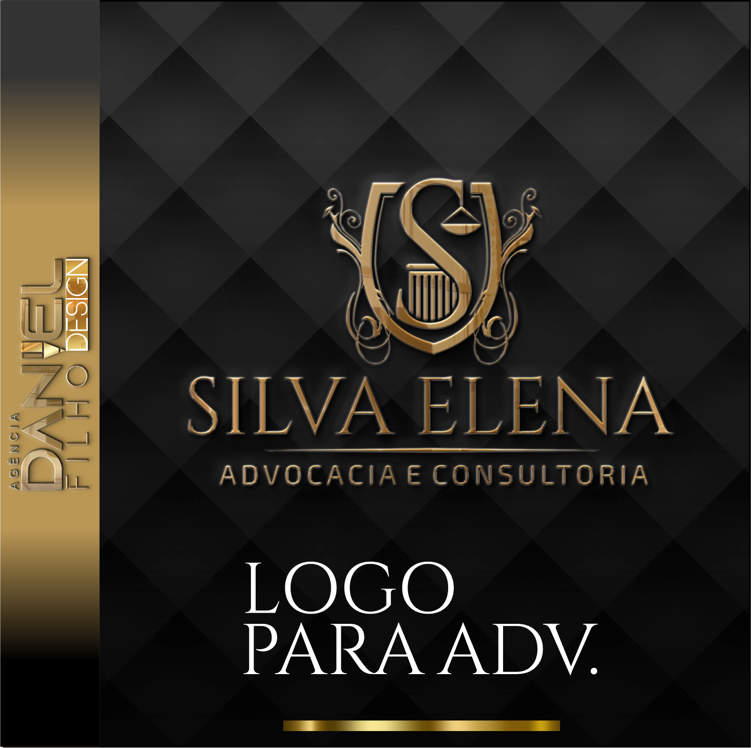 LOGOMARCA - LOGOTIPO - CRIAÇÃO DE LOGO - AGÊNCIA DANIEL FILHO DESIGN A MELHO PARA ADVOGADOS EM SÃO PAULO-FORTALEZA -RJ