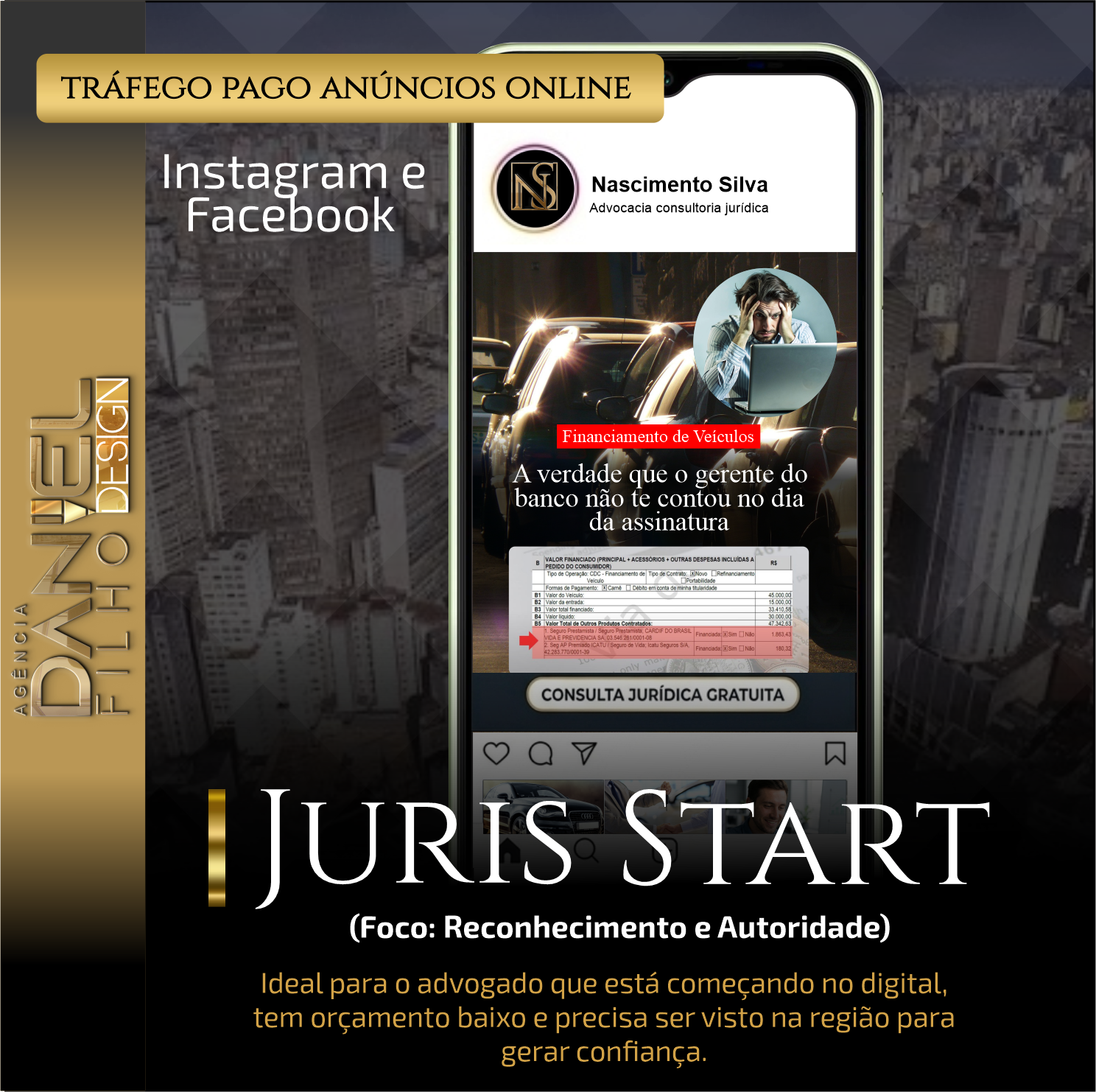 Juris Start -Foco Reconhecimento e Autoridade- TRÁFEGO PAGO PARA ADVOGADO- SÃO PAULO-RJ-BRASILIA-FORTALEZA-RIO GRANDE DO SUL