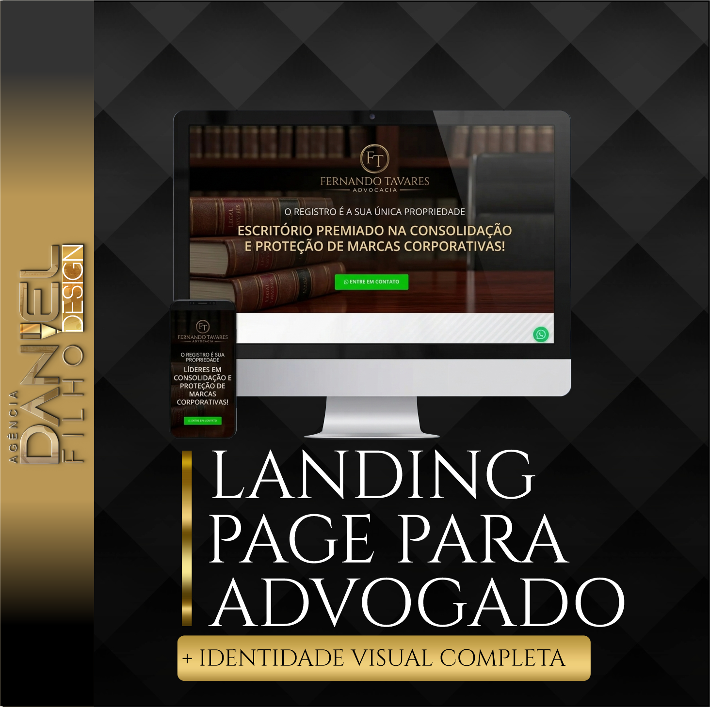 -LANDING PAGE PARA ADVOGADO - AGÊNCIA DANIEL FILHO DESIGN A MELHO PARA ADVOGADOS - EM SÃO PAULO- BRASILIA DF-FORTALEZA