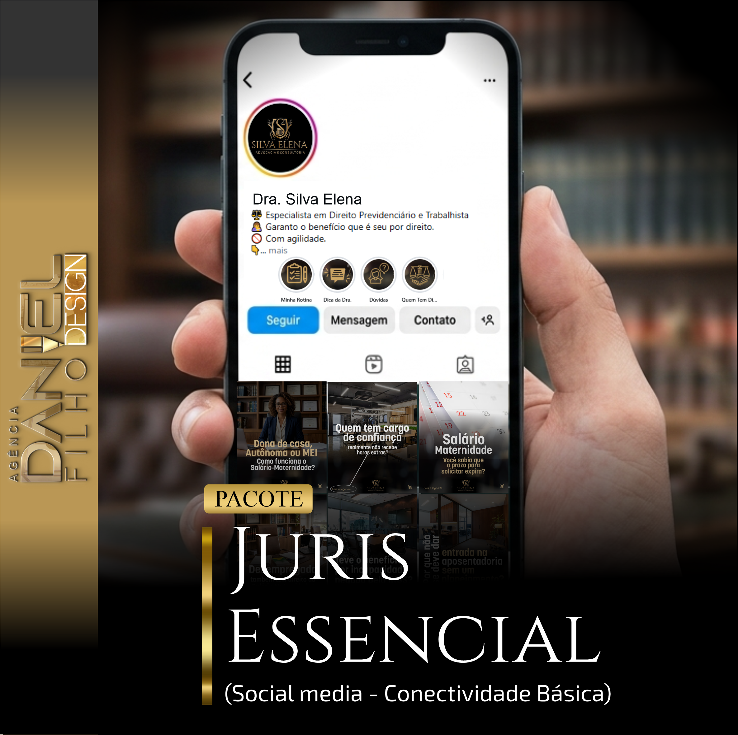 SOCIAL MEDIA PARA ADVOGADO NO BRASIL- SÃO PAULO- RIO DE JANEIRO- PARANA- BRASILIA DF- FORTALEZA CE -Juris Essencial Conectividade Básica