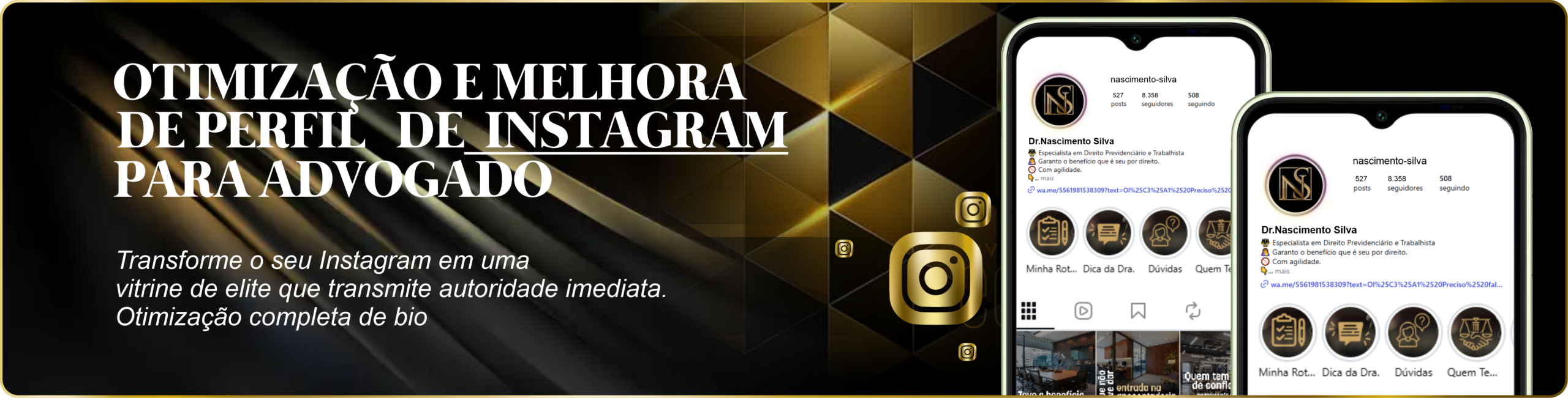 juris loja a loja do advogado - hotimização de perfil do instagram para advogado